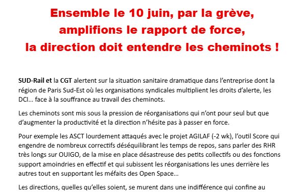 Communiqué Unitaire PSE