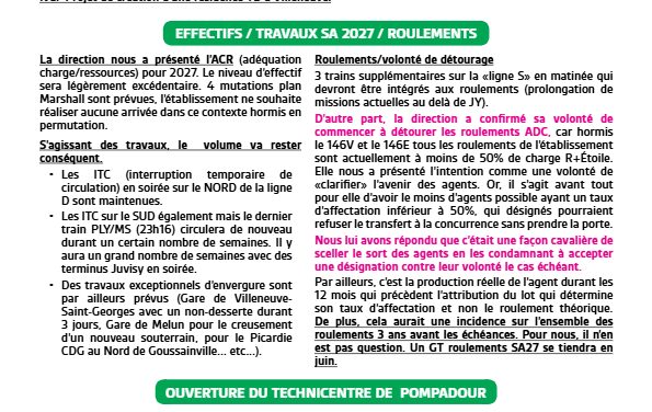 TABLE RONDE SA 2027 DEDP D/R