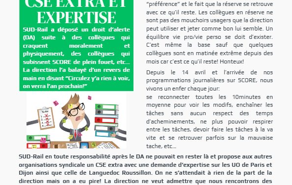 L&rsquo;insurgé : CSE extra et expertise Juin 2026