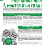 PRÉPARONS-NOUS À MONTER D’UN CRAN !