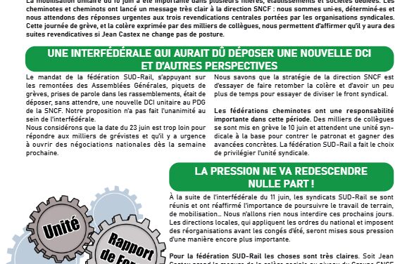 PRÉPARONS-NOUS À MONTER D’UN CRAN !