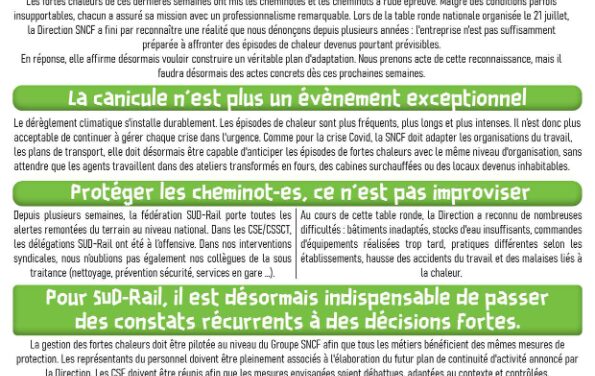 Table ronde « REX canicule »
