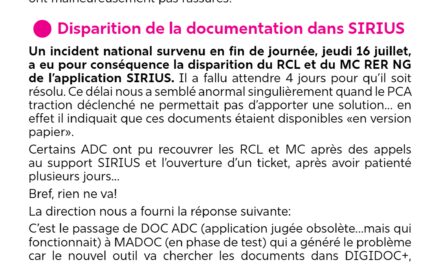 DCI DEDP D/R Système informatiques