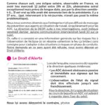 Droit d’Alerte DEDP LIGNES D/R