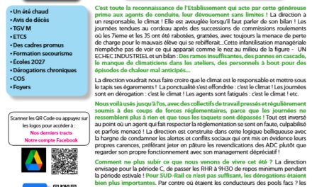 Tract RPX ET TGV Sud-est 9 Septembre 2026