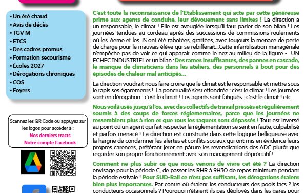 Tract RPX ET TGV Sud-est 9 Septembre 2026