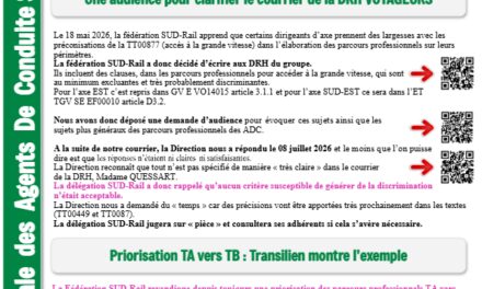 LN ADC : Retour sur l’audience sur le parcours pro grande vitesse