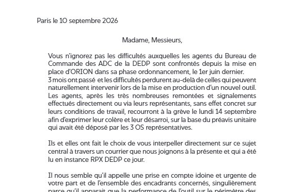 Orion : un logiciel, une colère !